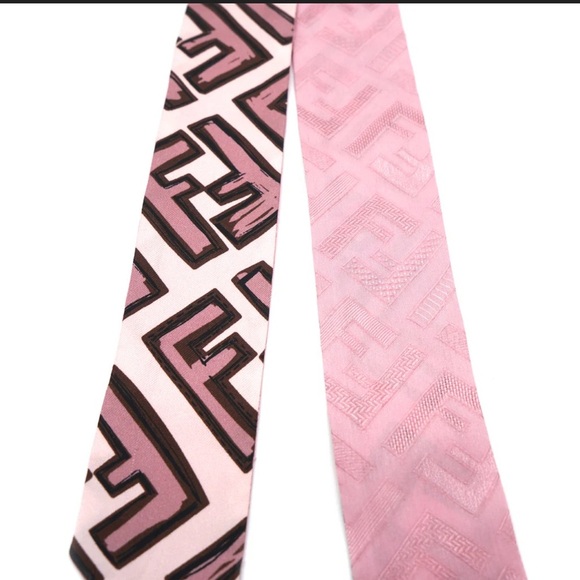 Fendi Pink Silk Bandeau/Twilly - Picture 5 of 7